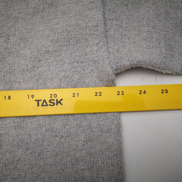 Thread & Supply Ladies Size Medium Grey Longer Open Cardigan - Picture 8 of 10